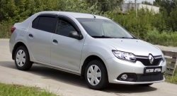 1 799 р. Защитная сетка в нижнюю часть бампера RA  Renault Logan  2 (2014-2018) дорестайлинг  с доставкой в г. Нижний Новгород. Увеличить фотографию 2