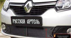 1 799 р. Защитная сетка в нижнюю часть бампера RA  Renault Logan  2 (2014-2018) дорестайлинг  с доставкой в г. Нижний Новгород. Увеличить фотографию 6