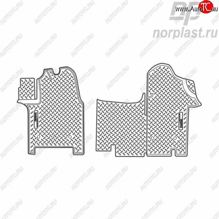 1 899 р. Комплект ковриков в салон Norplast  Renault Master  FV,JV (2010-2018) фургон дорестайлинг, фургон 1-ый рестайлинг  с доставкой в г. Нижний Новгород