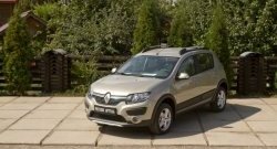 4 699 р. Молдинги дверей RA (комплект) Renault Sandero (B8) дорестайлинг (2014-2018) (Поверхность глянец (под окраску), Неокрашенные)  с доставкой в г. Нижний Новгород. Увеличить фотографию 2