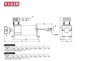 12 649 р. Компрессор VIAIR 92C 12V Toyota Allex E12# рестайлинг (2002-2004)  с доставкой в г. Нижний Новгород. Увеличить фотографию 6