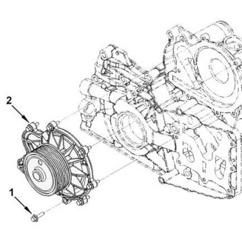 3 799 р. Насос водяной (Помпа) Cummins ISF 2.8  Foton Aumark (BJ10) (2010-2024) (HAFFEN)  с доставкой в г. Нижний Новгород. Увеличить фотографию 5