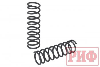 5 349 р. Пружины задние штатные РИФ Лада нива 4х4 2121 Бронто 3 дв. 2-ой рестайлинг (2019-2024)  с доставкой в г. Нижний Новгород. Увеличить фотографию 2