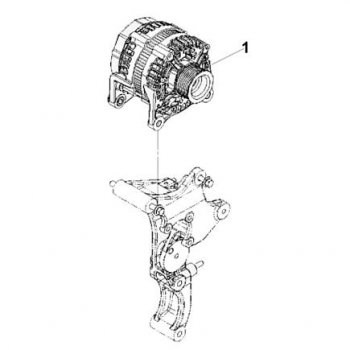 13 499 р. Генератор дв.Cummins ISF 2.8 (12V 120A) HAFFEN Foton Aumark (BJ11) (2010-2024) (под болт)  с доставкой в г. Нижний Новгород. Увеличить фотографию 2