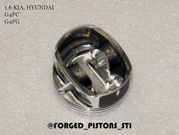 16 999 р. Поршни (1,6 G4FC, G4FG) СТИ  Hyundai Elantra (HD), i20 (PB), I30 (FD), KIA Ceed (1 ED), Cerato (2 TD), Cerato Koup (1 TD), Rio (3 QB) (диаметр поршня: 77.25 мм)  с доставкой в г. Нижний Новгород. Увеличить фотографию 4