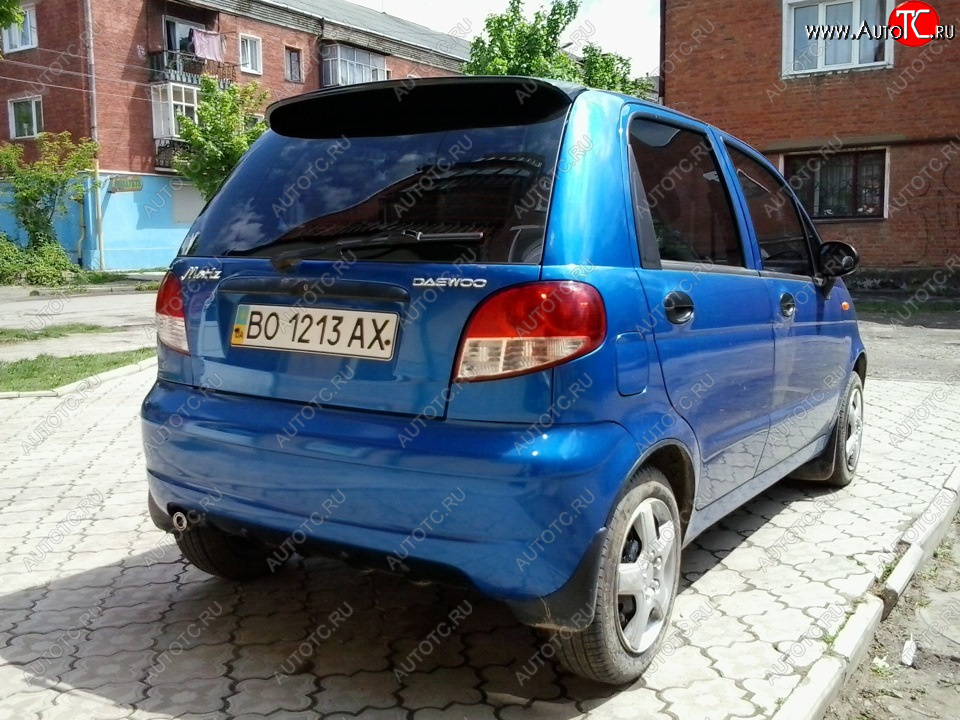 2 299 р. Спойлер двери задка Автостайл  Daewoo Matiz ( M100,  M150,  M200,  M250,  M300) (1998-2016) дорестайлинг, рестайлинг, дорестайлинг, рестайлинг (неокрашенный)  с доставкой в г. Нижний Новгород