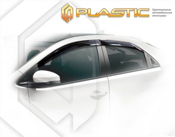 Ветровики дверей CA-Plastic Honda (Хонда) Civic (Цивик)  FK2 (2011-2016) FK2 хэтчбэк 5 дв.