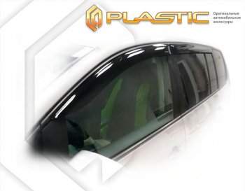 Дефлектора окон CA-Plastic Volkswagen Touran 1T дорестайлинг минивэн (2003-2006)