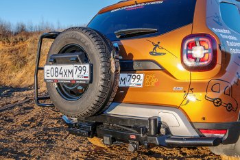 Бампер силовой задний РИФ Renault Duster HM рестайлинг (2021-2024)