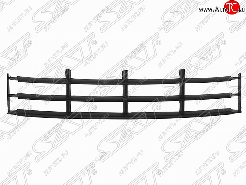 1 139 р. Решётка в передний бампер SAT Skoda Fabia Mk2 хэтчбэк рестайлинг (2010-2014)  с доставкой в г. Нижний Новгород