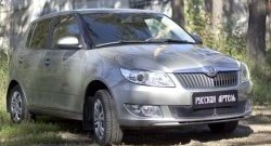 1 999 р. Защитная сетка решетки переднего бампера РА Skoda Fabia Mk2 универсал рестайлинг (2010-2014)  с доставкой в г. Нижний Новгород. Увеличить фотографию 3