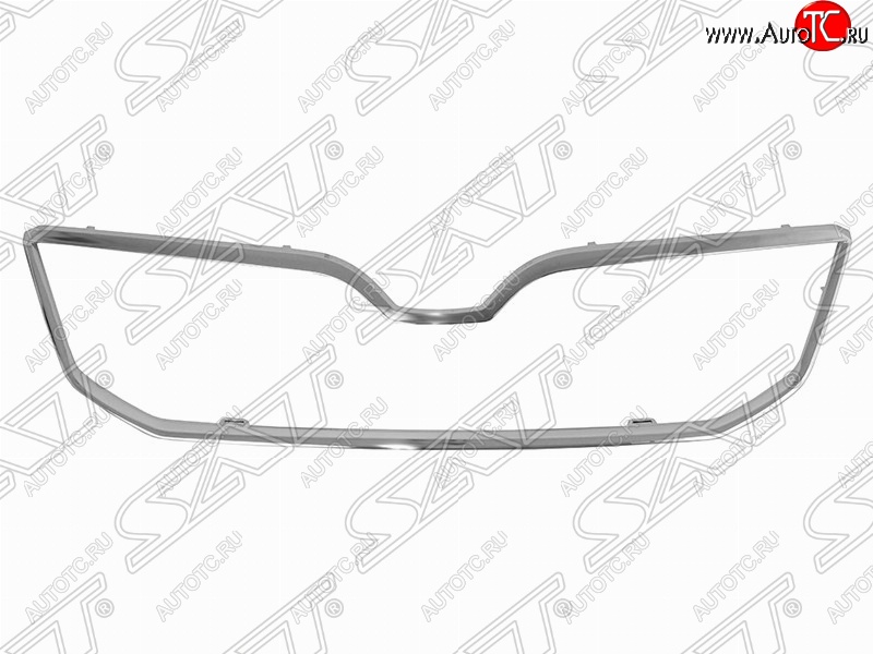 2 689 р. Молдинг решетки радиатора SAT Skoda Octavia A7 дорестайлинг лифтбэк (2012-2017)  с доставкой в г. Нижний Новгород