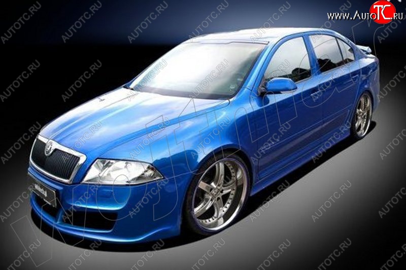 28 999 р. Передний бампер R1 Skoda Octavia A5 дорестайлинг универсал (2004-2008)  с доставкой в г. Нижний Новгород