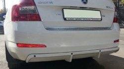 5 999 р. Накладка на задний бампер CT Skoda Octavia A7 дорестайлинг универсал (2012-2017) (Неокрашенная)  с доставкой в г. Нижний Новгород. Увеличить фотографию 3