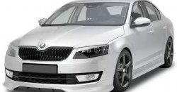 5 999 р. Пороги накладки CT Skoda Octavia A7 дорестайлинг универсал (2012-2017) (Неокрашенные)  с доставкой в г. Нижний Новгород. Увеличить фотографию 2