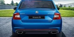 5 849 р. Спойлер RS Skoda Octavia A7 дорестайлинг лифтбэк (2012-2017) (Неокрашенный)  с доставкой в г. Нижний Новгород. Увеличить фотографию 4