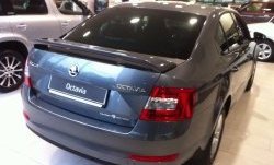 2 649 р. Спойлер LitCompany Skoda Octavia A7 дорестайлинг лифтбэк (2012-2017) (Неокрашенный)  с доставкой в г. Нижний Новгород. Увеличить фотографию 9