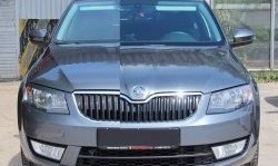 1 999 р. Вставки в нижнюю часть бампера в стиле RS Skoda Octavia A7 дорестайлинг лифтбэк (2012-2017) (Неокрашенные)  с доставкой в г. Нижний Новгород. Увеличить фотографию 8