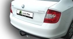 6 549 р. Фаркоп Лидер Плюс.  Skoda Rapid ( NH3,  NH1) (2012-2017), Volkswagen Polo  5 (2009-2020) (Без электропакета)  с доставкой в г. Нижний Новгород. Увеличить фотографию 4