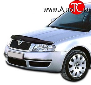 2 879 р. Дефлектор капота NovLine Skoda Superb B6 (3T5) универсал доресталийнг (2009-2013)  с доставкой в г. Нижний Новгород