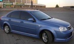 5 949 р. Накладка Street Edition на передний бампер Chevrolet Lacetti седан (2002-2013) (Неокрашенная)  с доставкой в г. Нижний Новгород. Увеличить фотографию 2