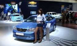 5 949 р. Накладка Street Edition на передний бампер Chevrolet Lacetti седан (2002-2013) (Неокрашенная)  с доставкой в г. Нижний Новгород. Увеличить фотографию 3