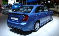 7 899 р. Пороги накладки Street Edition Chevrolet Lacetti универсал (2002-2013) (Неокрашенные)  с доставкой в г. Нижний Новгород. Увеличить фотографию 2