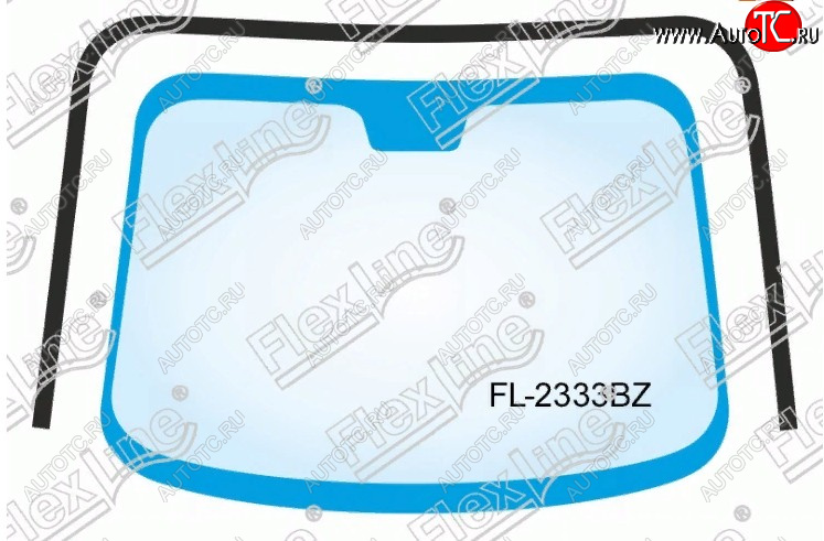 3 199 р. Молдинг лобового стекла FlexLine  Subaru Forester  SG (2002-2008) дорестайлинг, рестайлинг  с доставкой в г. Нижний Новгород