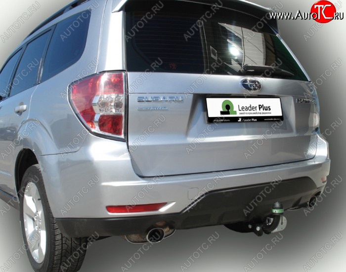 7 649 р. Фаркоп Лидер Плюс. Subaru Forester SH (2008-2013) (Без электропакета)  с доставкой в г. Нижний Новгород