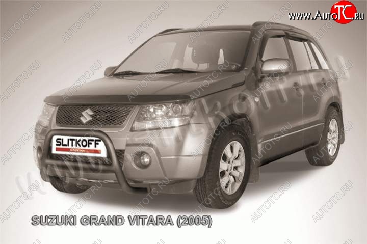 14 999 р. Кенгурятник d57 низкий  Suzuki Grand Vitara ( JT 3 двери,  JT 5 дверей) (2008-2012) 1-ый рестайлинг, 1-ый рестайлинг (Цвет: серебристый)  с доставкой в г. Нижний Новгород