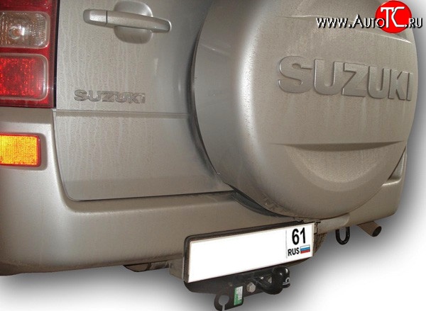 8 999 р. Фаркоп Лидер Плюс (до 2000 кг)  Suzuki Grand Vitara ( JT 5 дверей,  JT 3 двери) (2005-2012) дорестайлинг, 1-ый рестайлинг, 1-ый рестайлинг (Без электропакета)  с доставкой в г. Нижний Новгород