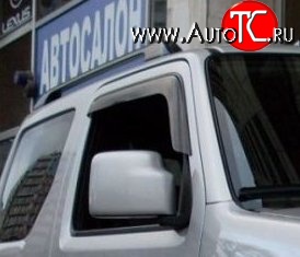 999 р. Комплект дефлекторов окон (ветровиков) 2 шт. 3d Russtal Suzuki Jimny JB23/JB43 дорестайлинг (1998-2001)  с доставкой в г. Нижний Новгород