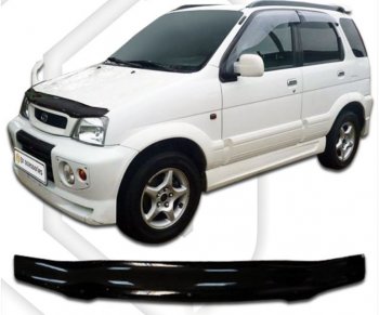 Дефлектор капота (J100,102,122) CA-Plastiс Toyota Cami J100 дорестайлинг (1999-2000)