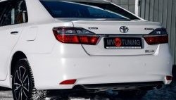 4 649 р. Козырёк на заднее стекло Tuning-Sport Toyota Camry XV55 1-ый рестайлинг (2014-2017) (Неокрашенный)  с доставкой в г. Нижний Новгород. Увеличить фотографию 6