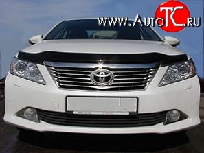 2 879 р. Дефлектор капота NovLine Toyota Camry XV50 дорестайлинг (2011-2014)  с доставкой в г. Нижний Новгород