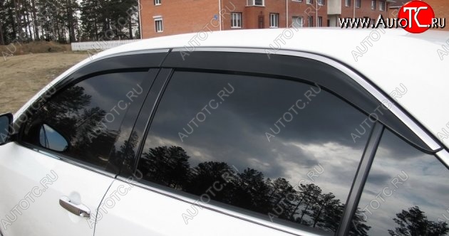 5 349 р. Комплект дефлекторов окон СТ Toyota Camry XV50 дорестайлинг (2011-2014)  с доставкой в г. Нижний Новгород