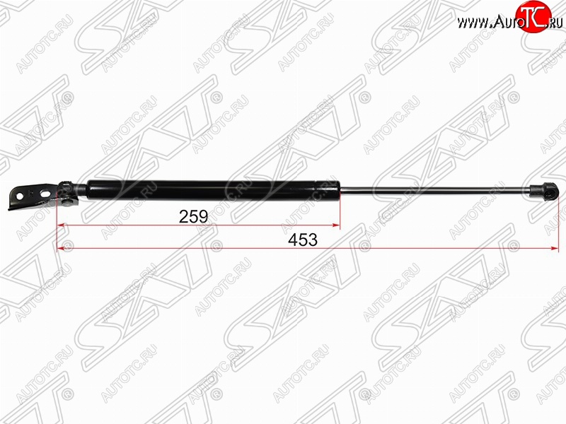 849 р. Левый газовый упор крышки багажника SAT  Toyota Corolla Axio  (E140) седан (2006-2008) дорестайлинг  с доставкой в г. Нижний Новгород