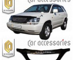 Дефлектор капота CA-Plastic exclusive Toyota (Тойота) Harrier (Хариер)  XU10 (1997-2003) XU10 дорестайлинг, рестайлинг