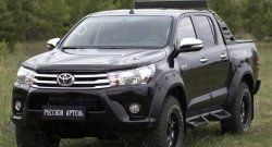 24 999 р. Расширитель арки RA (вылет 50 мм, комплект)  Toyota Hilux  AN120 (2016-2020) дорестайлинг (Поверхность шагрень)  с доставкой в г. Нижний Новгород. Увеличить фотографию 4