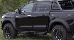 Расширитель арки RA (вылет 50 мм, комплект) Toyota (Тойота) Hilux (Хайлюкс)  AN120 (2016-2020) AN120 дорестайлинг ()