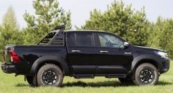 2 269 р. Брызговики под расширители колесных арок с выносом 25 мм RA  Toyota Hilux  AN120 (2016-2020) дорестайлинг  с доставкой в г. Нижний Новгород. Увеличить фотографию 3