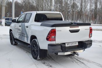 14 799 р. Фаркоп Petroil Tuning (съемный квадрат) Toyota Hilux AN120 дорестайлинг (2016-2020)  с доставкой в г. Нижний Новгород. Увеличить фотографию 3