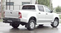 2 059 р. Брызговики (рестайлинг) RA Toyota Hilux AN20,AN30  2-ой рестайлинг (2011-2016)  с доставкой в г. Нижний Новгород. Увеличить фотографию 2