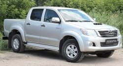 2 399 р. Брызговики RA широкие (с выносом 50 мм) Toyota Hilux AN20,AN30  2-ой рестайлинг (2011-2016)  с доставкой в г. Нижний Новгород. Увеличить фотографию 2