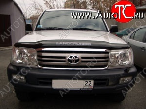 3 169 р. Дефлектор капота NovLine-Autofamily Toyota Land Cruiser 100 дорестайлинг (1998-2002)  с доставкой в г. Нижний Новгород