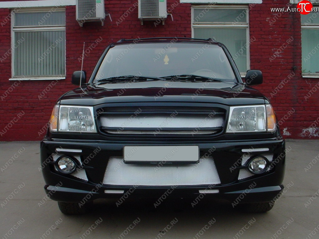 13 449 р. Передний бампер HUNTER Toyota Land Cruiser 100 дорестайлинг (1998-2002) (Неокрашенный)  с доставкой в г. Нижний Новгород