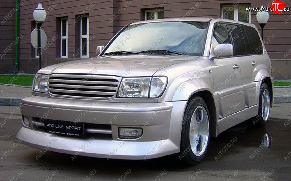 7 199 р. Решетка радиатора HUNTER Toyota Land Cruiser 100 дорестайлинг (1998-2002) (Неокрашенная)  с доставкой в г. Нижний Новгород