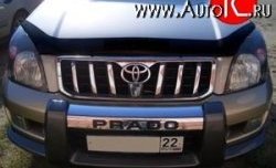 Дефлектор капота NovLine Toyota (Тойота) Land Cruiser Prado (Лэнд)  J120 (2002-2009) J120