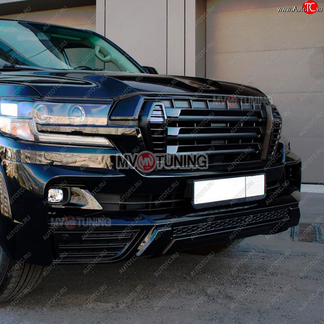 16 499 р. Решётка радиатора MV-Tuning  Toyota Land Cruiser  200 (2015-2021) 2-ой рестайлинг (Неокрашенная)  с доставкой в г. Нижний Новгород