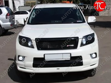 5 899 р. Решётка радиатора TRD Sport Toyota Land Cruiser Prado J150 дорестайлинг (2009-2013) (Неокрашенная)  с доставкой в г. Нижний Новгород